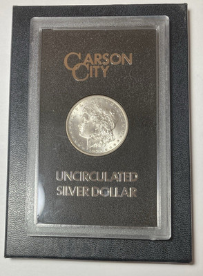 1883-CC GSA Morgan Silver Dollar BU with Box & Certificates