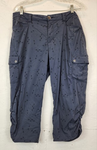 Pantalon Capri Eddie Bauer Femme – Violet, Taille 10, Pour Randonnée Et Outdoor, Bon état