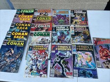 MarvelComic Book Mix Transformers Conan Daredevil + More Lot of 17