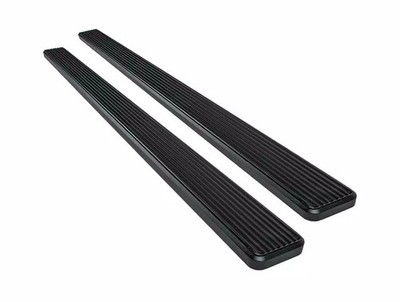 APS 6'' Black Stainless Steel iSteps Fits 2000-2004 Dodge Dakota Quad Cab