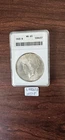 1923-P Peace Silver Dollar, ANACS MS63, Old Soap Box Holder