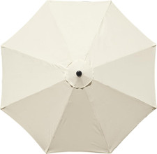 10Feet Patio Umbrella Replacement Canopy, For 8 Ribs,Market and Table Umbrell...