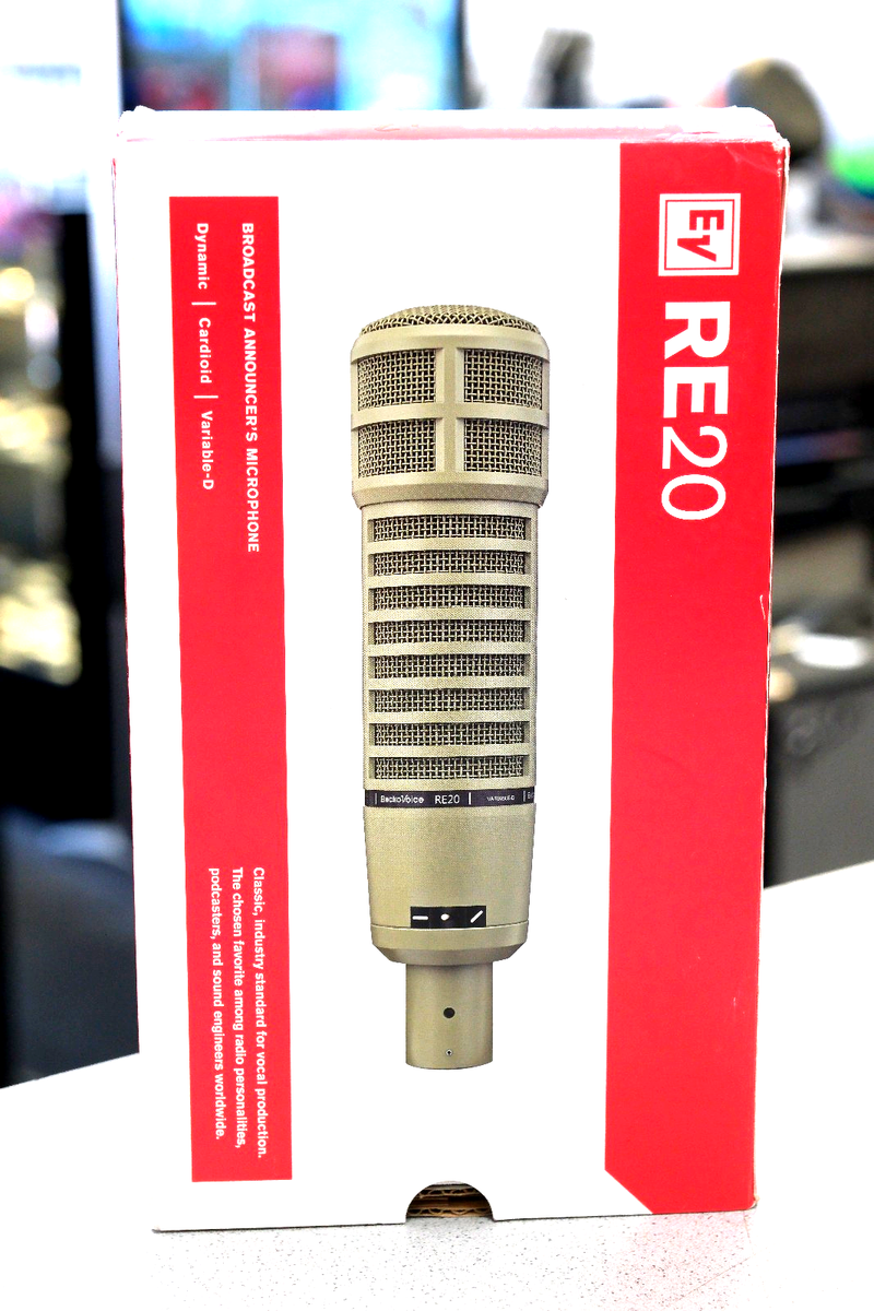ElectroVoice RE20最終値段明日5/25まで出品ビンテージマイク ElectroVoice RE-20 – DYNAX ギターレコーディング マイク - DYNAX