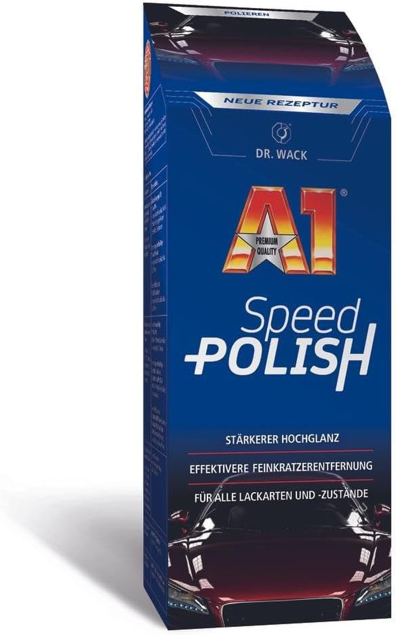 Dr. Wack A1 Speed Polish 500ml #2610 - Lucidatura Auto Anti-Graffio