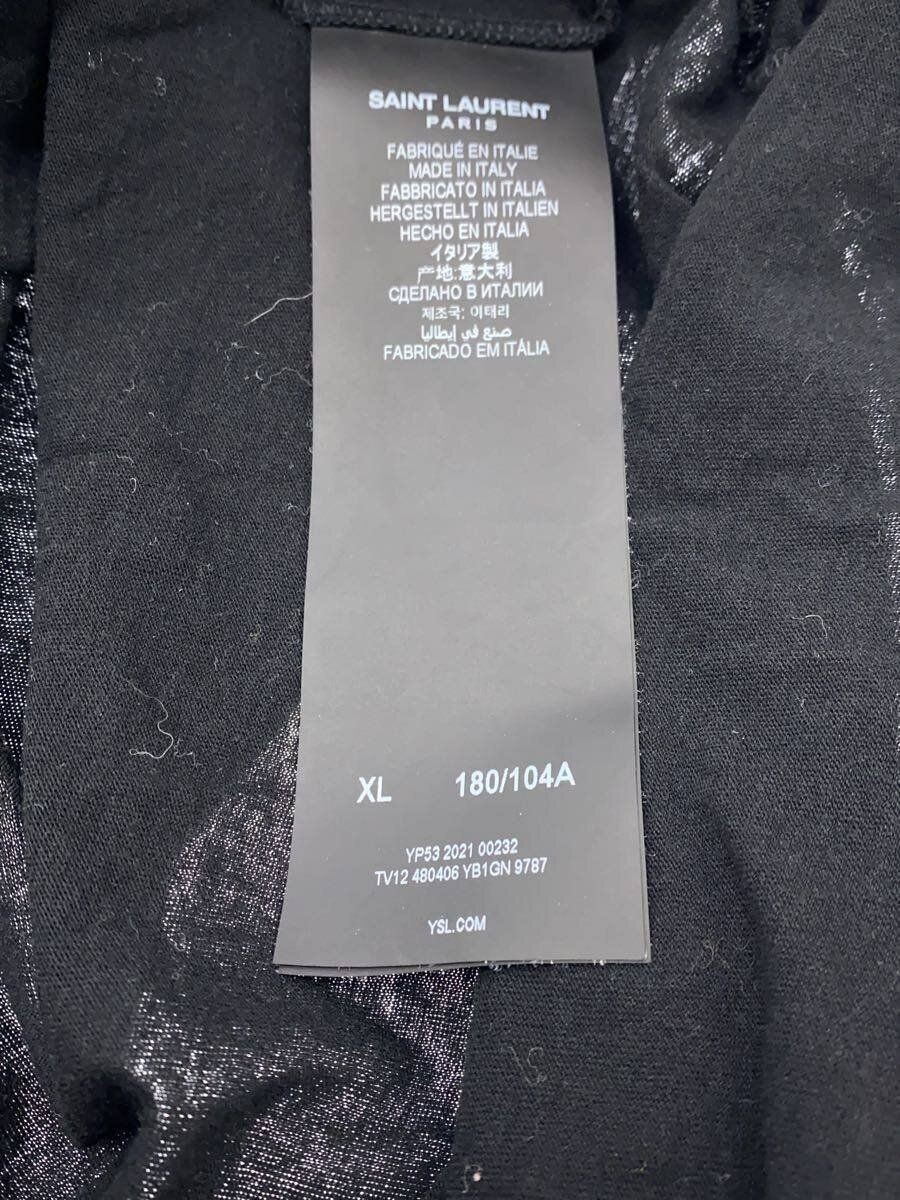 SAINT LAURENT T SHIRT XL COTONE Nero YP53 2021 00232