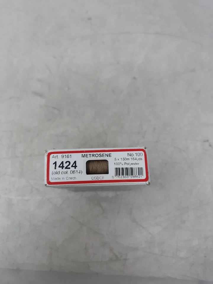 Mettler Metrosene Thread 1424 No.100 Polyester 5x150m Box - Image 4 of 4