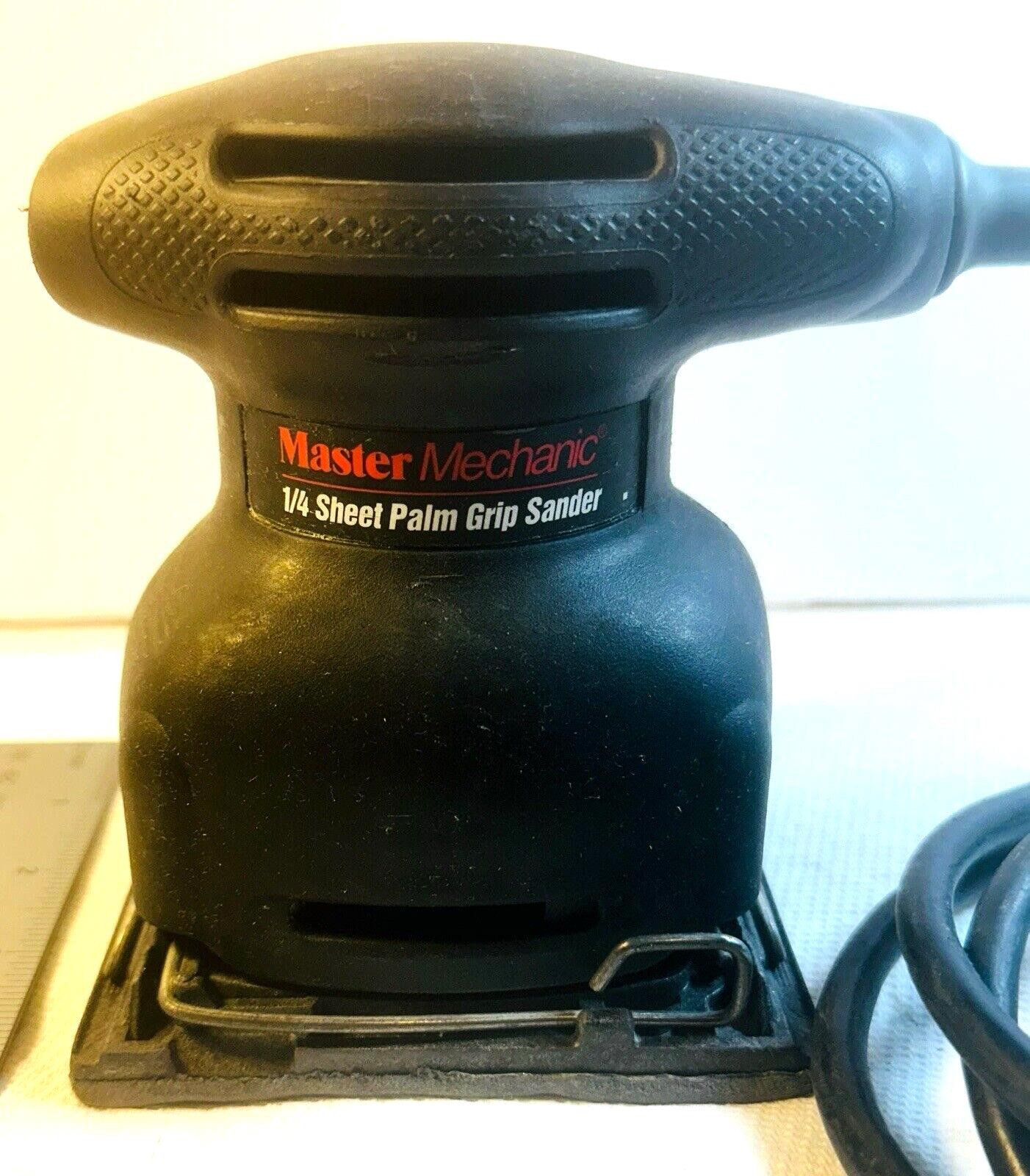 Master Mechanic 1/4 Sheet Palm Grip Sander TV700 -Great work
