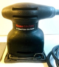 Master Mechanic 1/4 Sheet Palm Grip Sander TV700 -Great working Condition G 