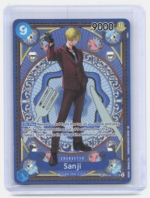 Sanji (SP) OP06-119 Secret Rare A Fist of Divine Speed One Piece