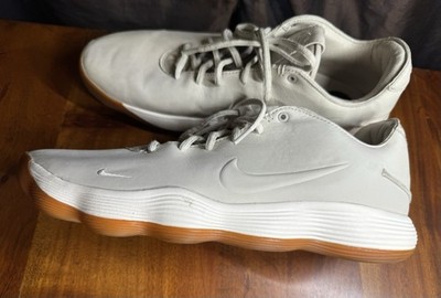 Nike React Hyperdunk 2017 Low LMTD Light Bone White Leather Gum Men's Size 14