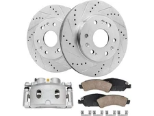 For Cadillac XTS Brake Pad Rotor and Caliper Set Detroit Axle 63654SBJQ