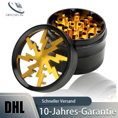 63mm Grinder Metall Mühle Tabakmühle Gewürz Crusher ErhinderteinVerrutschen DE