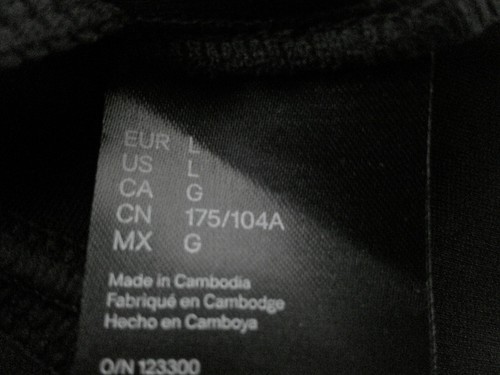 Abito donna nero manica lunga H&M Basics taglia L - Foto 4 di 11