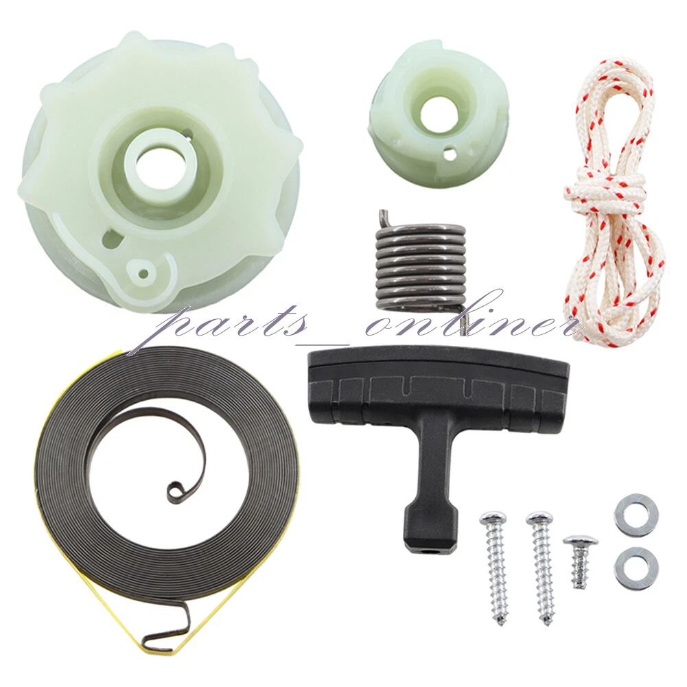 Recoil Starter Pulley Spring Kit For Poulan Pro P4018AV PP4218