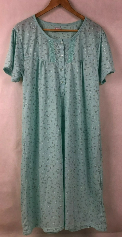 Women's Super Soft Short Sleeve Nightie Night Gown Sleeveless Pyjamas Sleepwear  - image 3 of 4