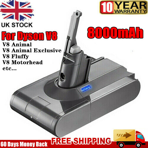 8.0Ah For Dyson V8 Battery Animal Exclusive Absolute Cordless Vacuum Cleaner - Picture 22 of 25