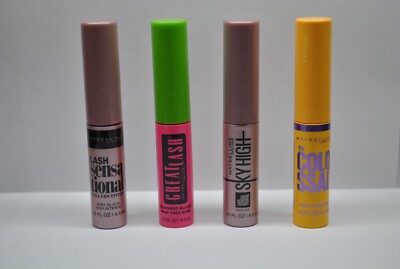 Maybelline Sky High, Great Lash, Sensational Mascara Set Travel size 0.15 fl oz
