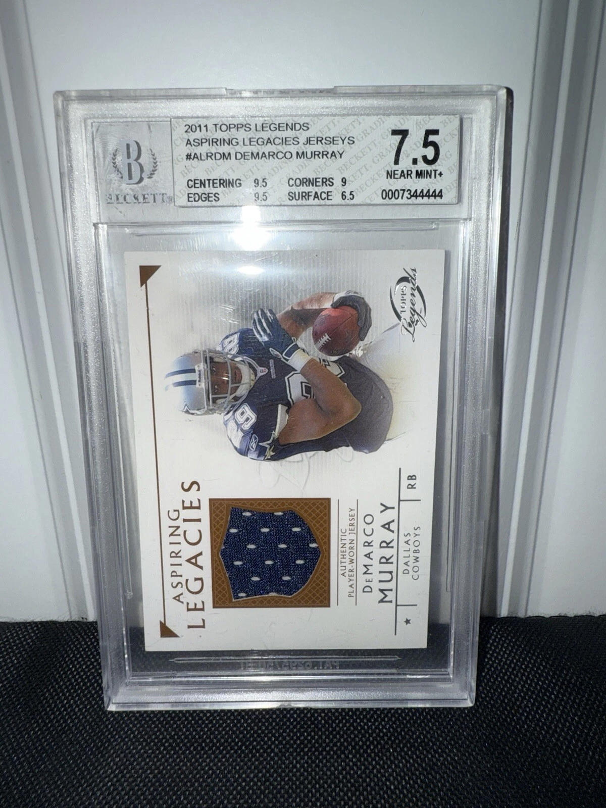 DeMarco Murray Topps Legends Aspiring Legacies #ALRDM Relic