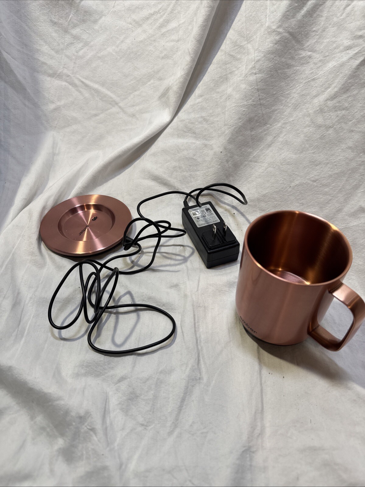 10oz Ember Temperature Control Smart Mug in Rose Gold