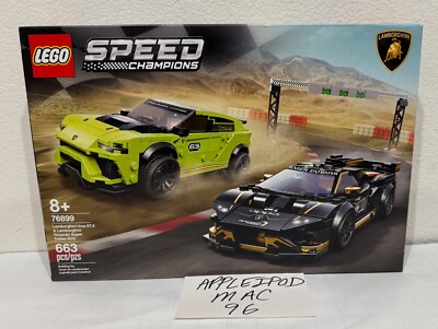 BRAND NEW SEALED LEGO 76899  LAMBORGHINI  URUS ST-X & HURACAN SUPER TROFEO EVO