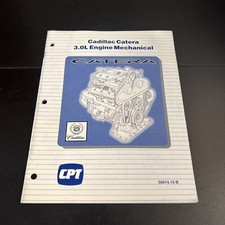 1996 CPT Cadillac Catera 3.0L Engine Mechanical Manual Guidebook 56014.15-B