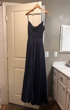 Windsor navy blue prom dress size 6