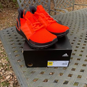 ultraboost 19 solar red core black