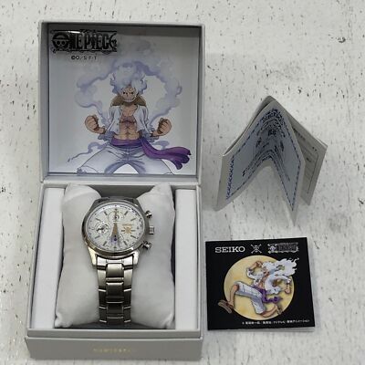 Seiko x ONE PIECE Monkey D. Luffy Gear 5 Edition Model Watch Seiko x ONE PIECE Monkey D. Luffy Gear 5 Edition Model Watch