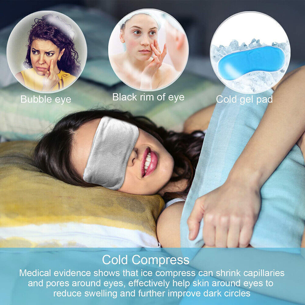 USB Heated Eye Mask for Blepharitis Warm Eye Compress for Blepharitis