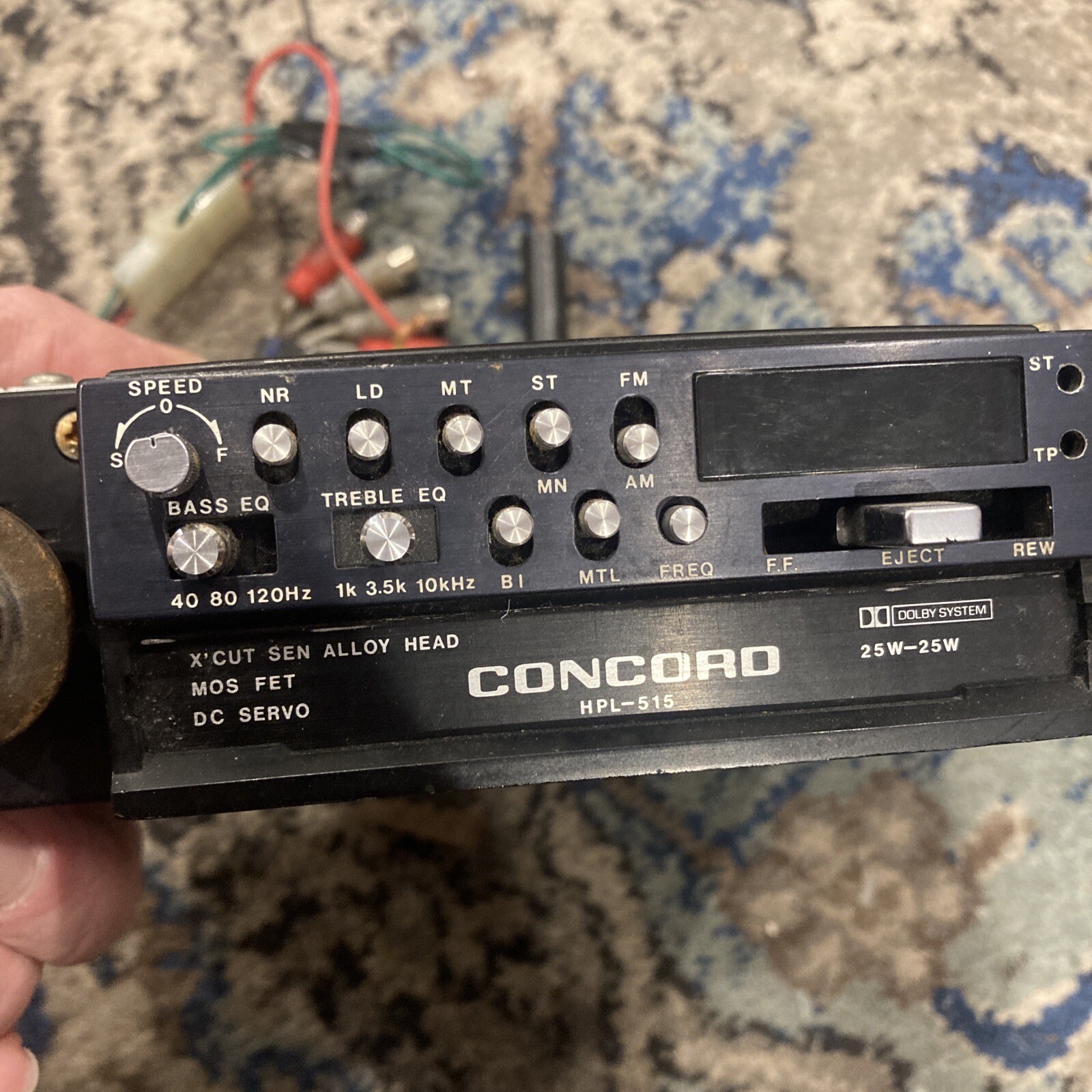 Concord HPL515 Car Stereo Untested eBay