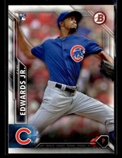 2016 Bowman #124 Carl Edwards Jr. Rookie Card Chicago Cubs
