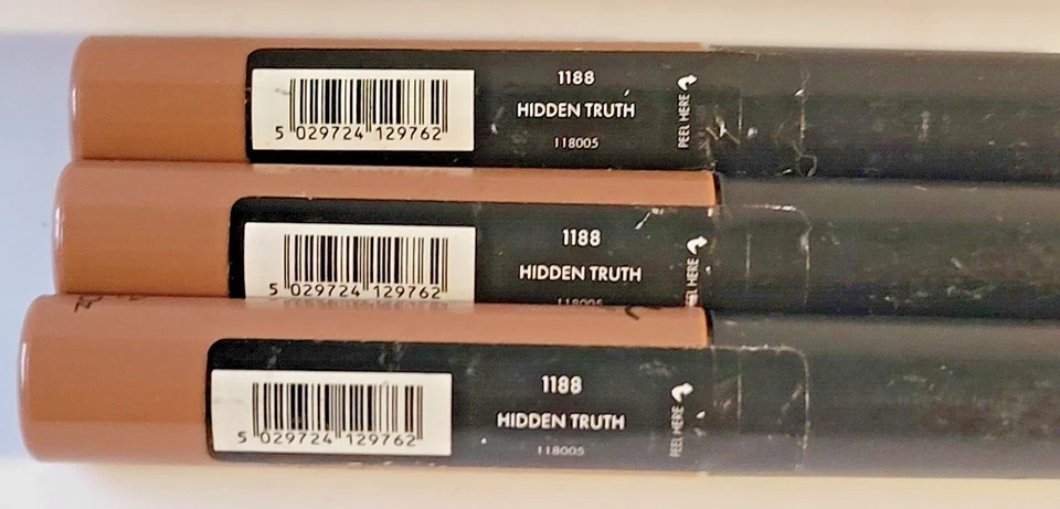 Гладкий макияж кромки выстрел блеск для губ - скрытая правда (лот из 3) - новый с печатью - Изображение 2 из 4