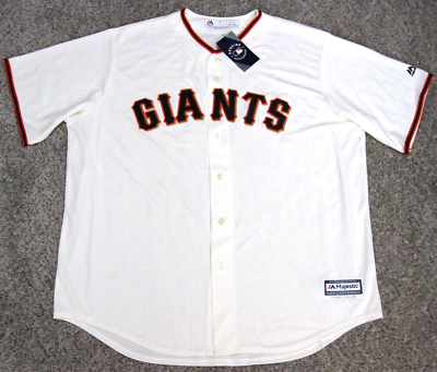 San Francisco Giants Men's 2XL Majestic Cool Base Home Jersey | eBay