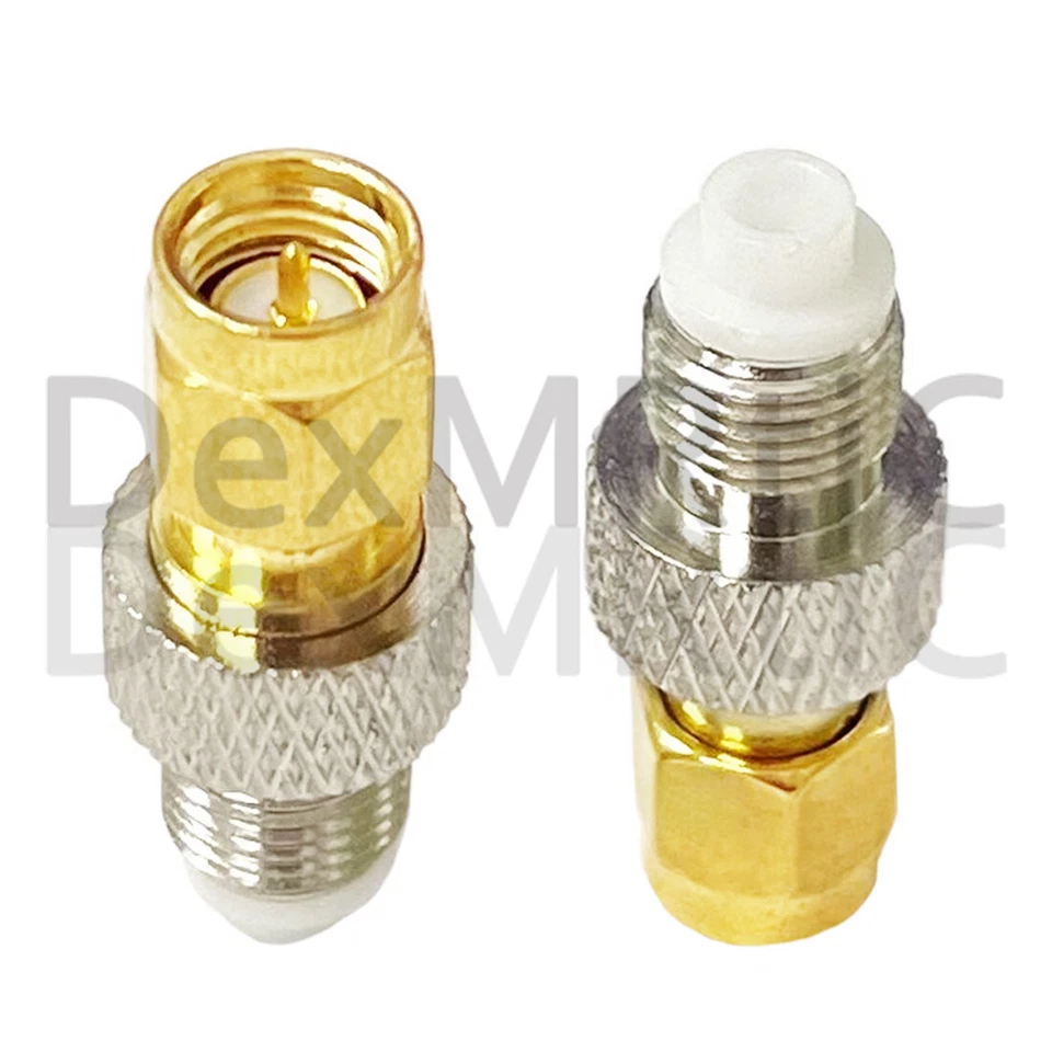 1PC SMA Male Plug to FME Female Jack RF Coaxial Connector Adapter Straight NEW - Image 3 of 4