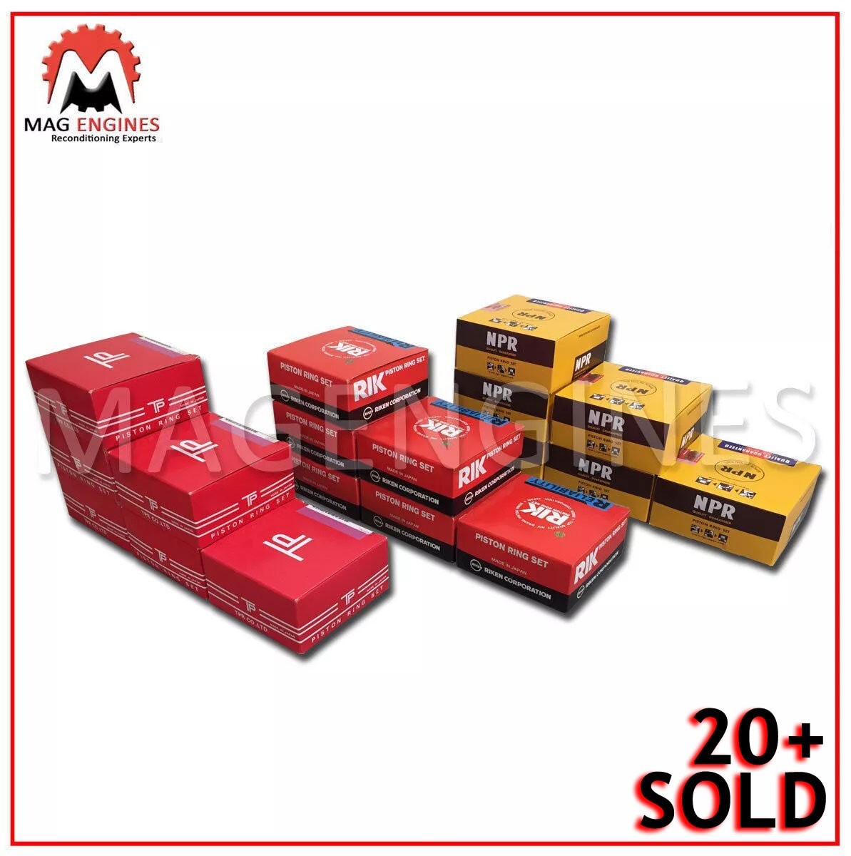 MD050390 PISTON RINGS MITSUBISHI 4D56T FOR L200 PAJERO SHOGUN