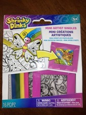 New Shrinky Dinks Mini Artist Singles Activity Set frame easel Kids Art Craft