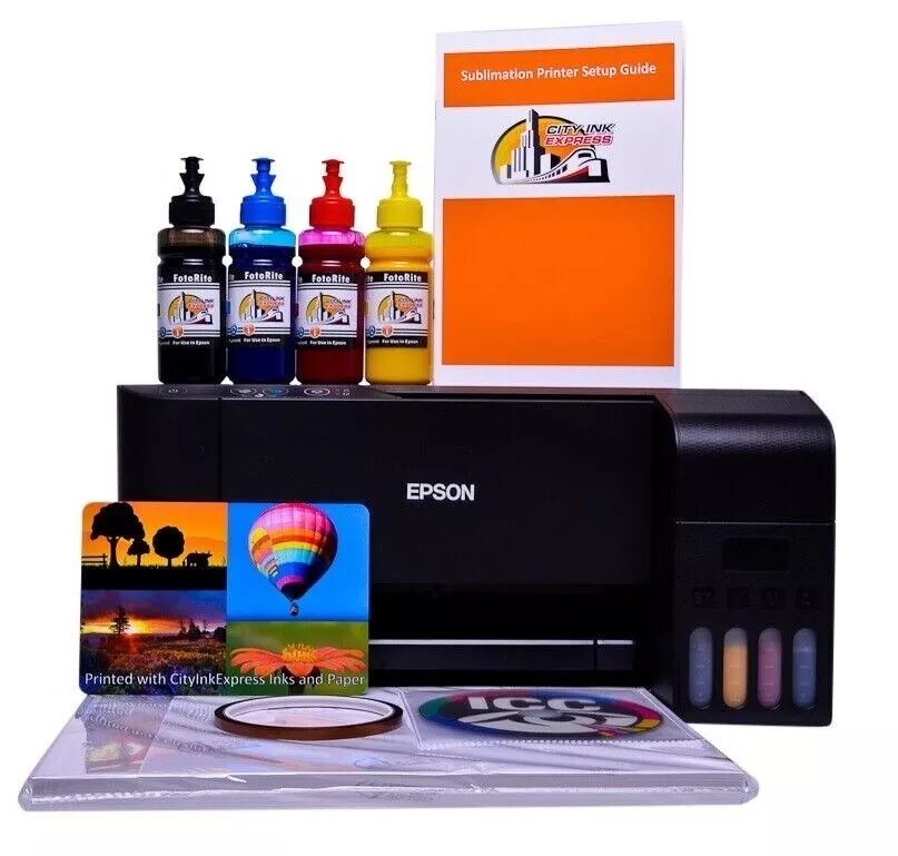 Imprimante à sublimation A4 Epson Ecotank et profil de couleur Sublinova