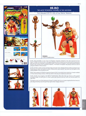 HE-MAN MOTU HE-RO WIZARD 9''x12'' PINUP POSTER PRINT - SHOWS 2019 ACTION FIGURE