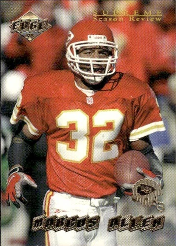 1998 Collector's Edge Supreme Season Review #82 Marcus Allen Kansas City Chiefs