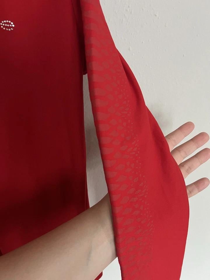 Top de colección Y2K Bebe rojo logo XL Foto 3 de 4