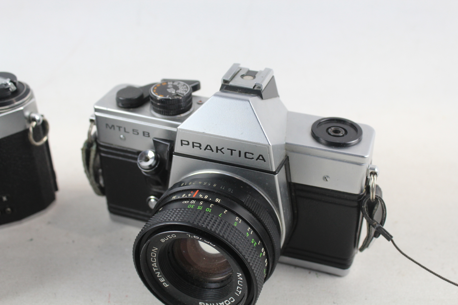 2 x SLR FILM CAMERAS Inc. Praktica Super TL & Praktica MTL 5 B w