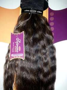 100 Remi Human Hair Tangle Free French Wave Weaving 16 Soprano