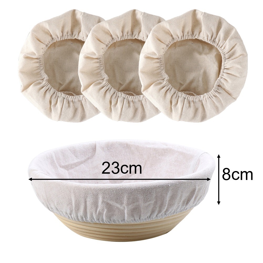 Abdeckung Backteig -Proof -Korb -Stoff Liner Cm X Zoll Einfach Zu Verwenden