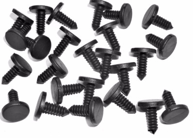 GM Trim & Weatherstrip Nylon Push Retainer Clips- Fits 1/8'' Hole- Qty.25- #068