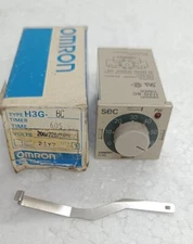 New In Box OMRON H3G-8C  60 SECONDS Time Relay FREE FAST delivery