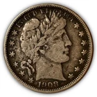 1908-O Barber Half Dollar Choice Very Fine VF+ Coin #4926