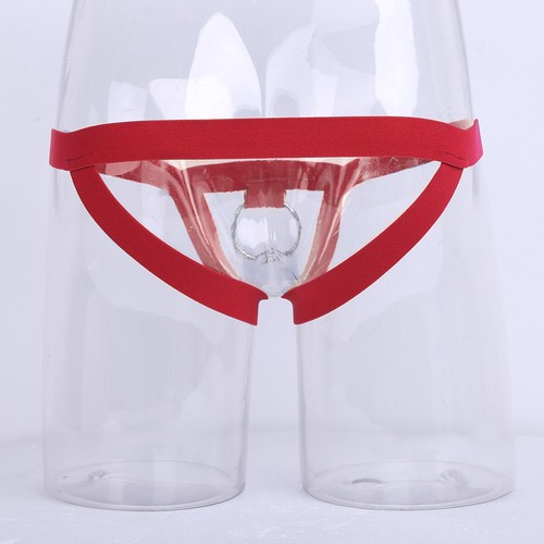 Para hombres Jockstraps Junta tórica Bolsa Tanga Ropa interior tiro bajo Bikini Calzoncillos Tanga - Imagen 7 de 51