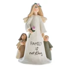 Angel Ornament Family Is Everything Cream Sentimental Gift Birthday Christmas