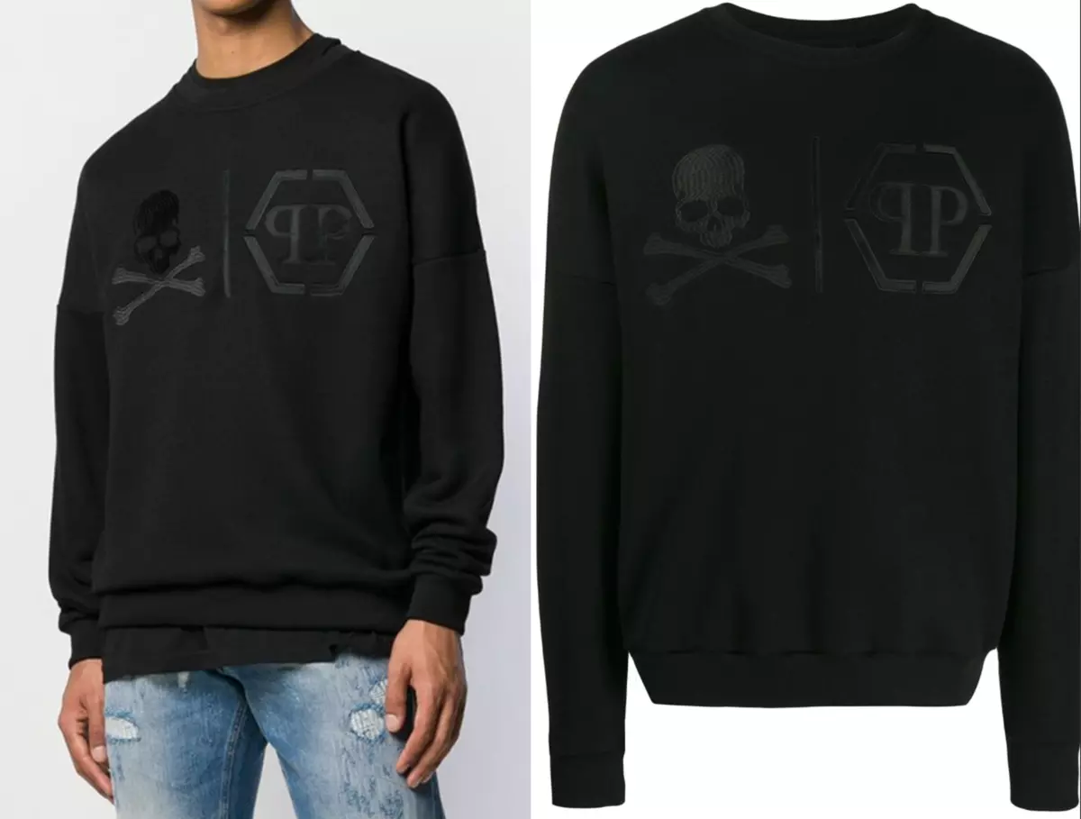 Cubeta pico Porcentaje Philipp Plein Skull Iconic Sweatshirt Sweater Jumper Hoody Jumper New 3XL |  eBay