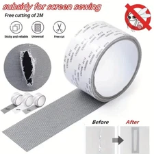 Window Mosquito Net Repair Tape Self Adhesive Window Screen Repair Patch 5*200cm
